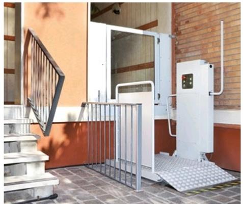 Rampa y plataforma silla ruedas