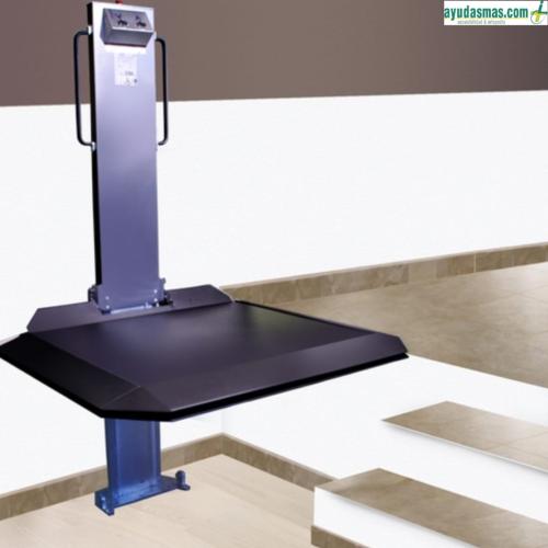 PLATAFORMA SALVA ESCALERAS ELEVA AYUDAS PARA SILLA DE RUEDAS