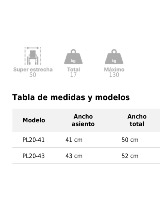 Silla de ruedas super estrecha