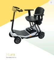 La I-Luna es la scooter plegable automáticamente